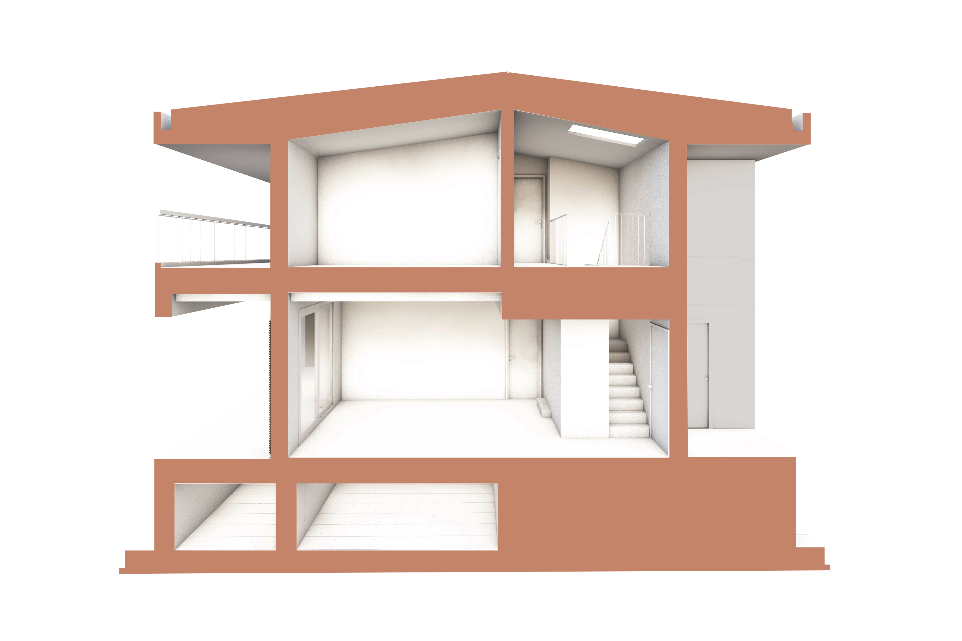 Casa di legno Quadrata